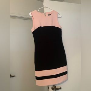 NWT Tommy Hilfiger pink and black dress